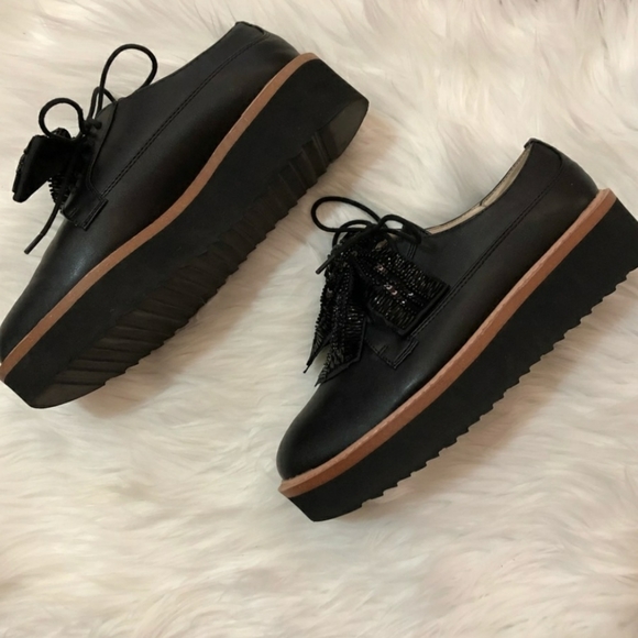 Zara Shoes - Zara Bow Black Shoes♣️🎀